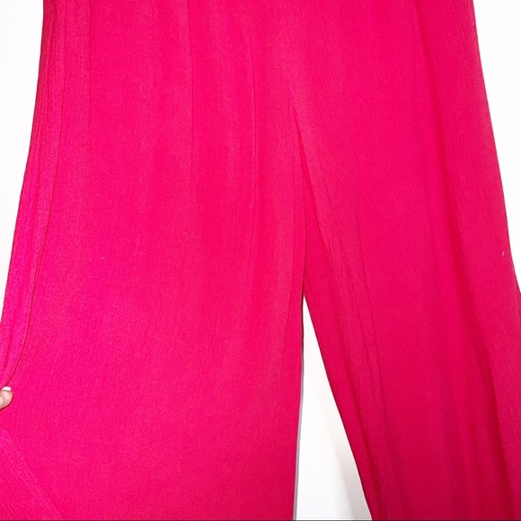 Forever 21 plus red Palazzo pants - Picture 7 of 12